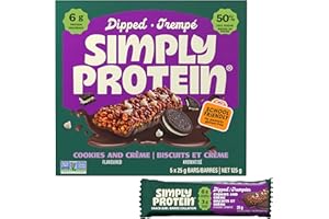 SimplyProtein Dipped Cookies and Cream 5ct