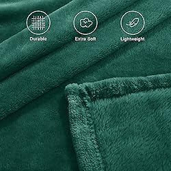 NICETOWN Christmas Twin Size Blankets for