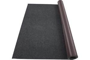 Rouleau de tapis marin de 1,8 m x 7,9 m – Poils doux et revers imperméable en TPR pour bateaux, terrasses, porches