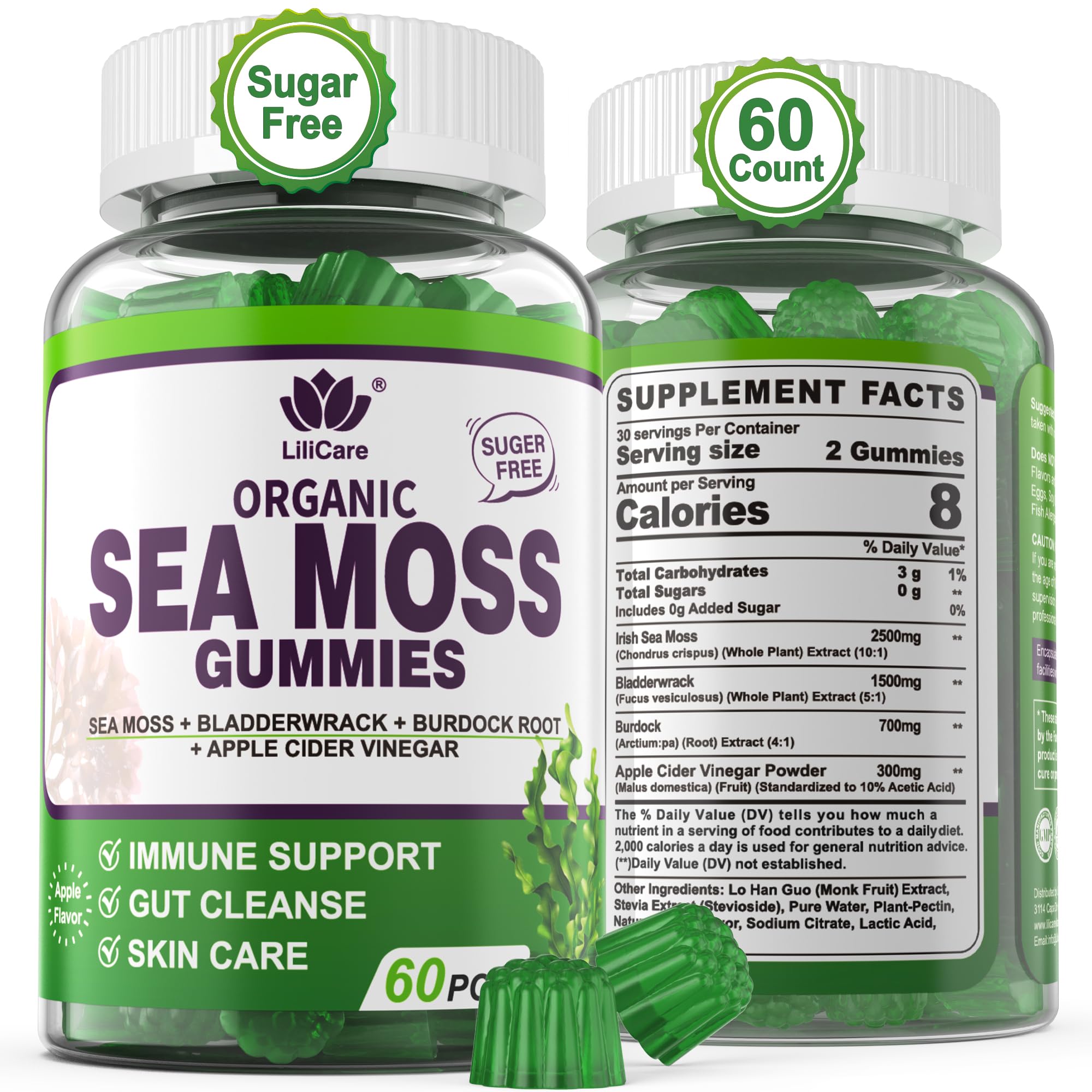 Organic Sea Moss Gummies