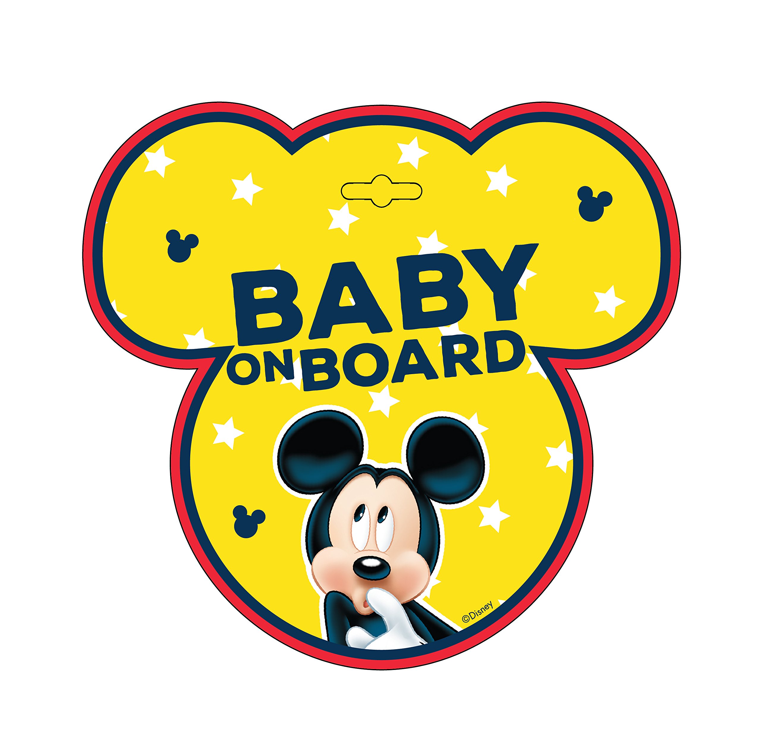 Baby On Board Sign Mickey Mouse 9612
