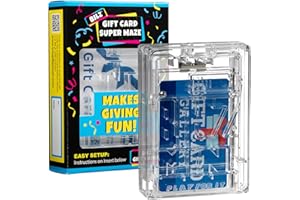 BILZ® Super Maze | Gift Card Puzzle Game for Ages 8+ | Made in USA | Easy Fun Setup | Fits Gift Cards, Cash (Folded), and Notes | Great for Graduations, Christmas, & Birthdays
