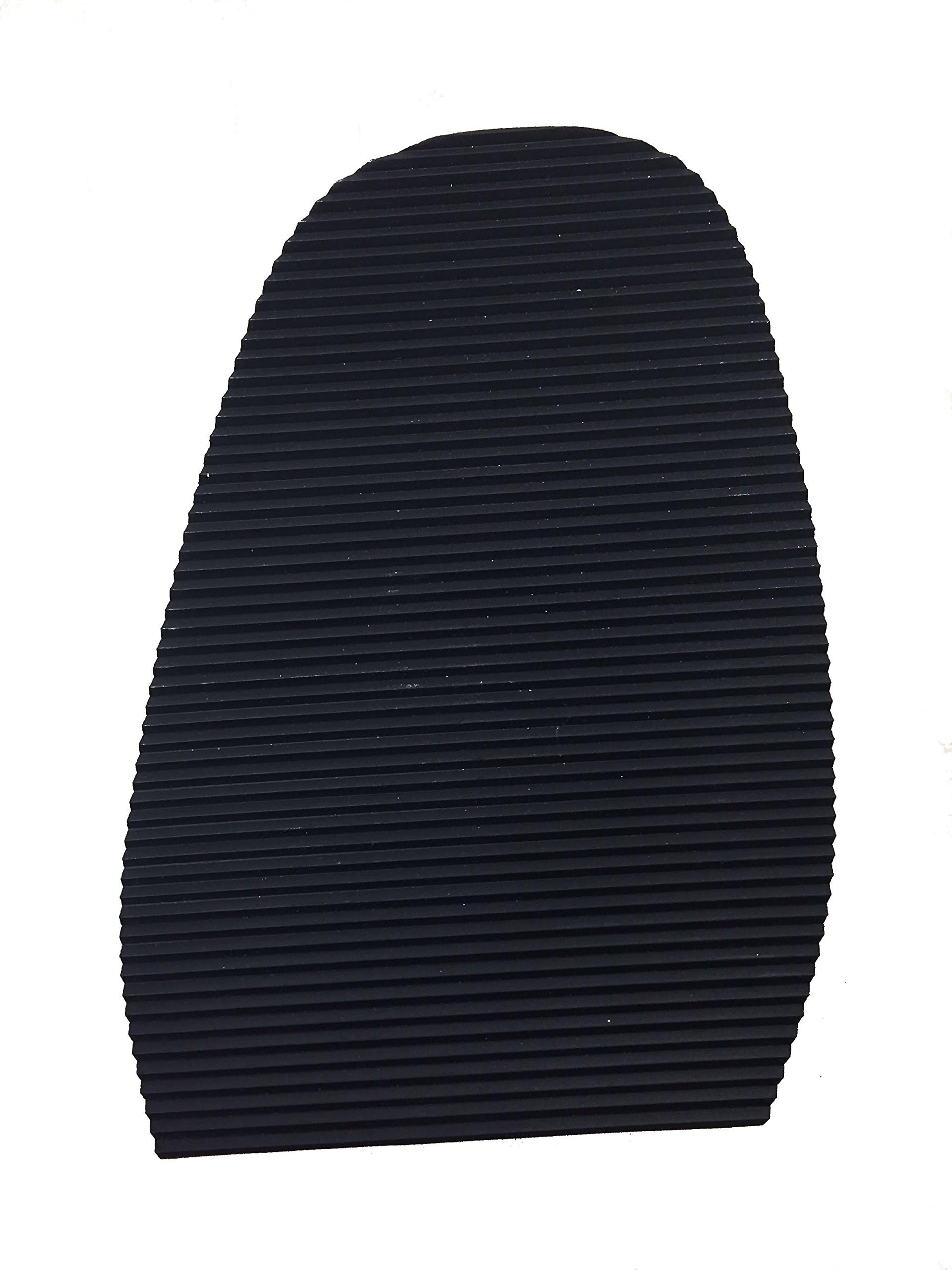 *NEW size* DOVETAIL Pattern DIY Stick On Soles+Glue|Rubber|Black 4mm|Brown 3mm|Anti-Slip