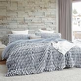 Freezin Waters - Coma Inducer&reg; King Oversized Comforter Set - Frosted Navy | Experience Coma Worthy Sleep with Cozy Plush Extra Large Bedding