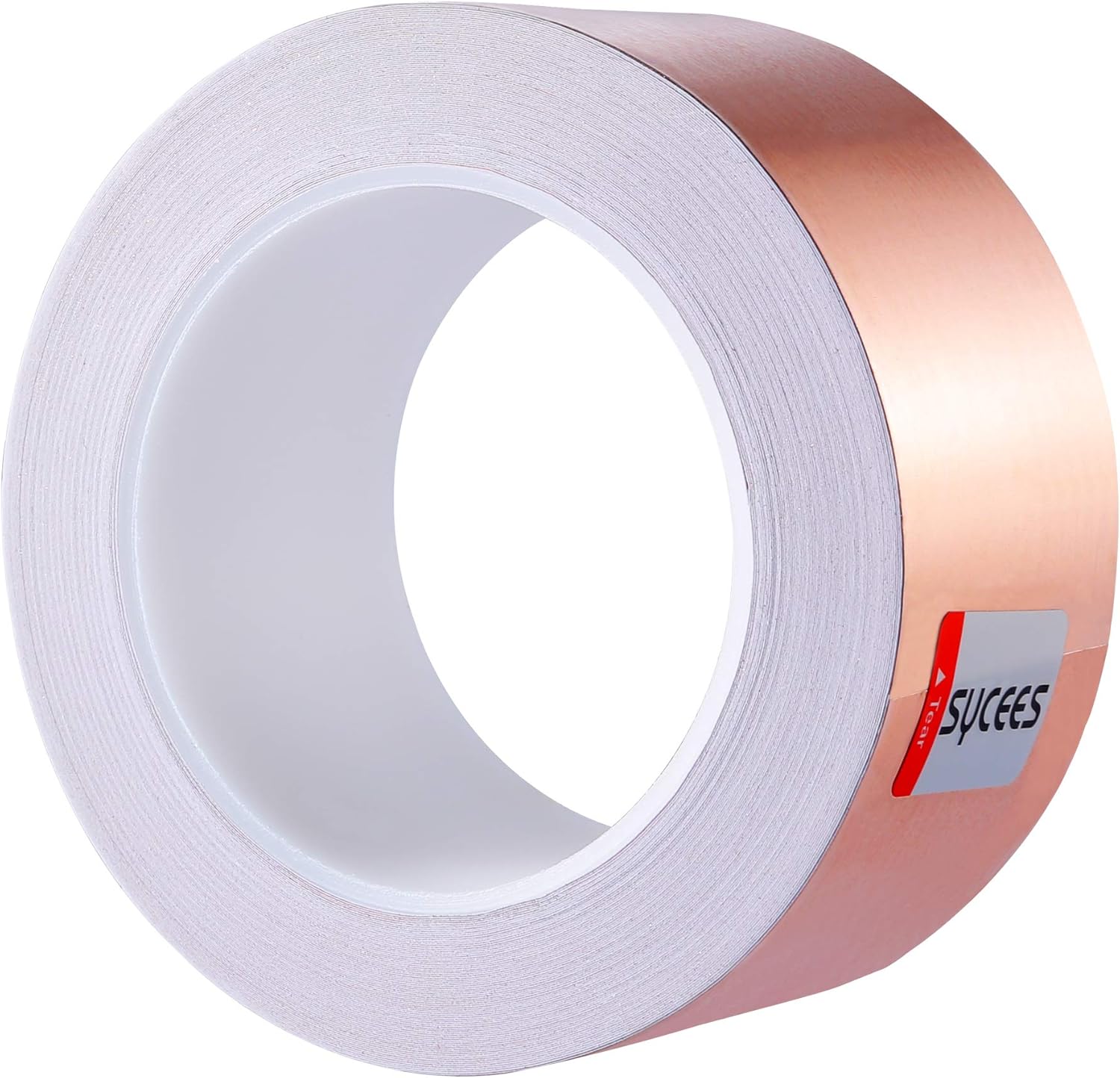 SYCEES 25M x 50mm EMI Kapton Tape Klebeband Selbstklebend Abschirmband Kupferfolie Kupferband Schneckenschutz.