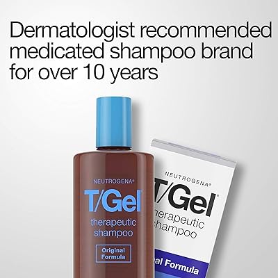 Buy Neutrogena T Gel Therapeutic Shampoo Original Formula Anti Dandruff Treatment For Long Lasting Relief Of Itching And Flaking Scalp As A Result Of Psoriasis And Seborrheic Dermatitis 4 4 Fl Oz Online In Kenya Bxzz