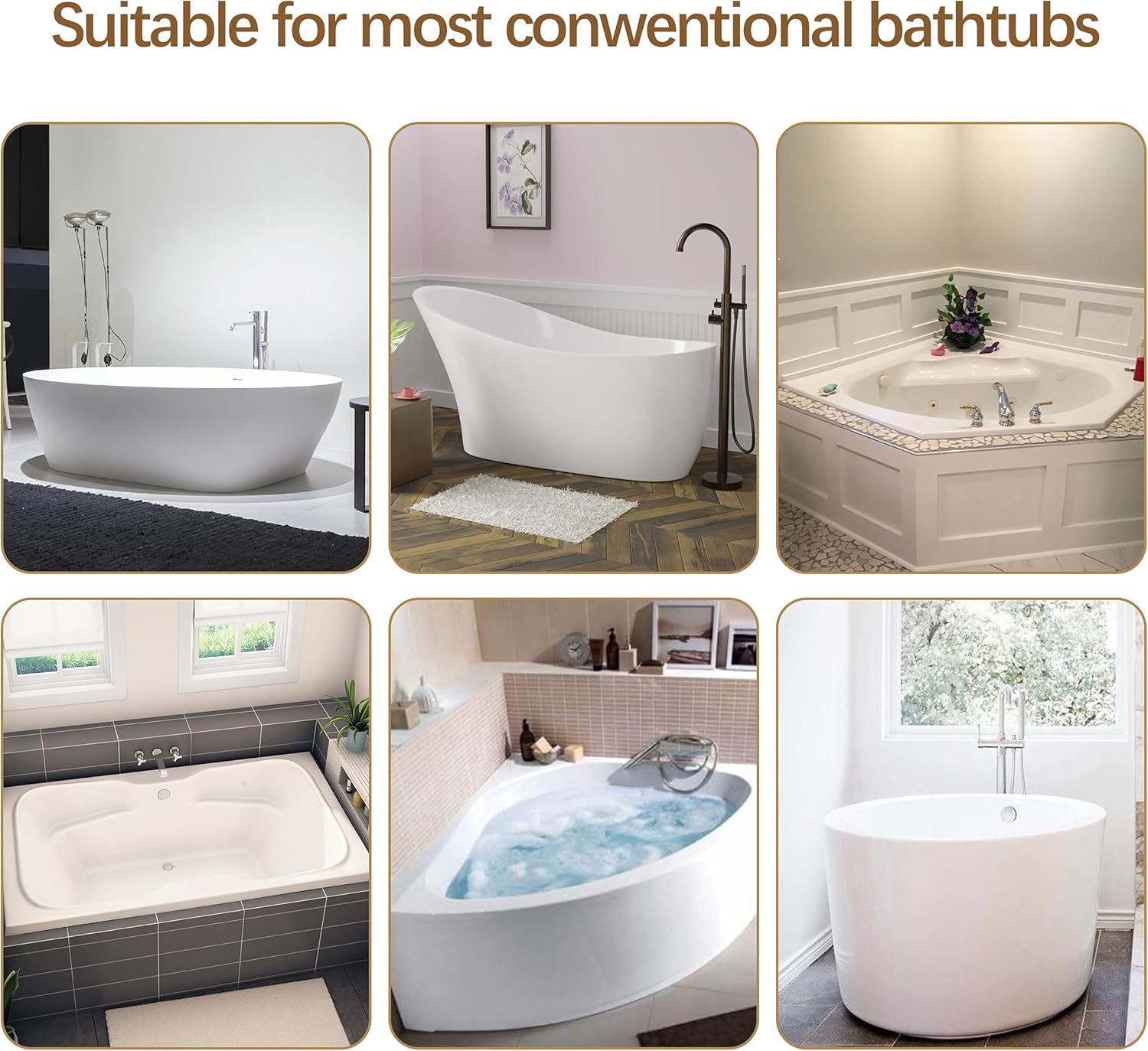 IFELES Luxury Bathtub Caddy Tray, One or Two Person Bath and Bed Tray, Bonus Free Soap Holder (Black Bamboo Color…: Kitchen & Dining