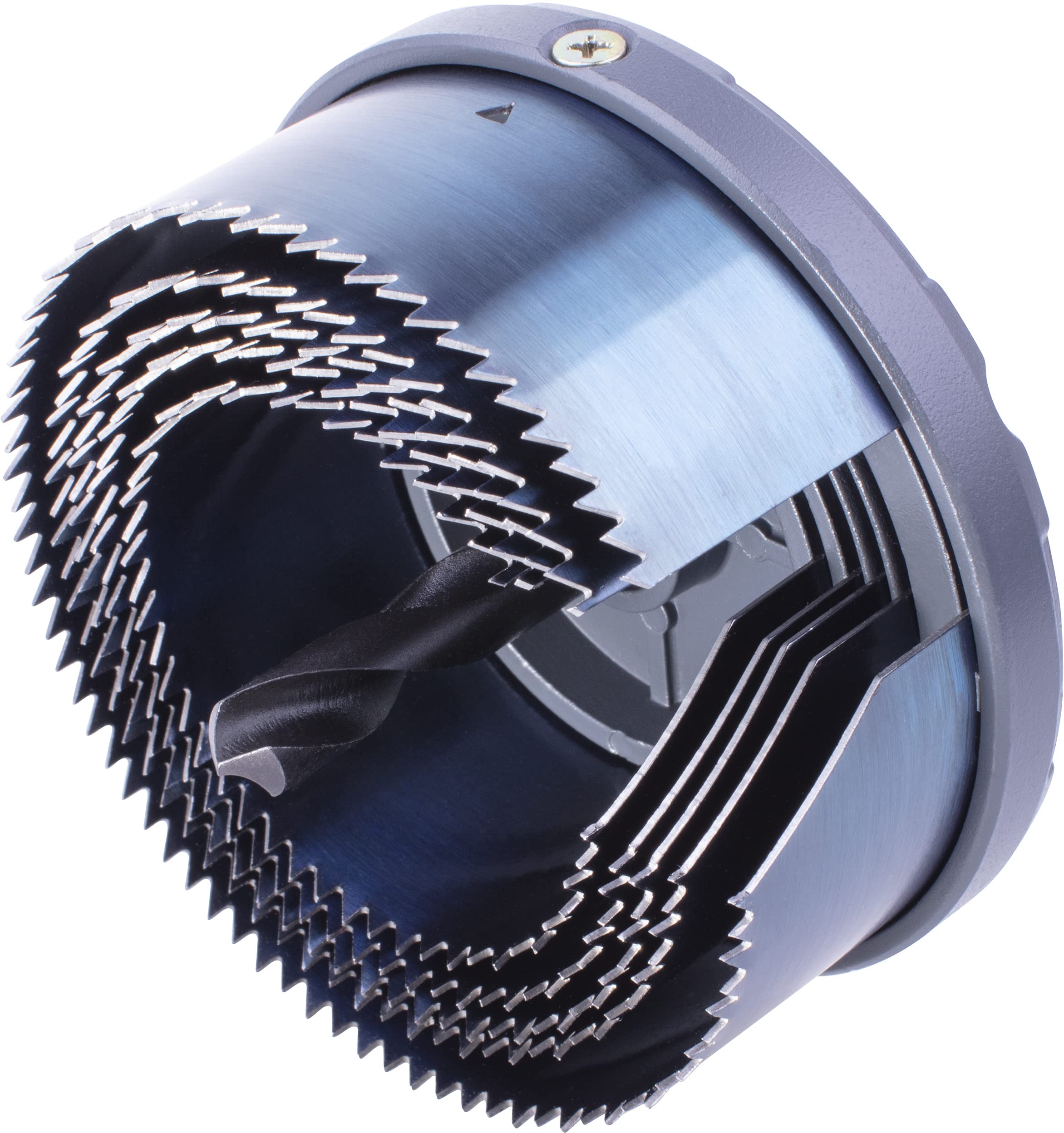 wolfcraft Multi-Blade Hole Saw, Ø 60-95 mm I 2162000 I Saw with 5 quick-change blades, Ø 60-95 mm, cutting depth 33 mm