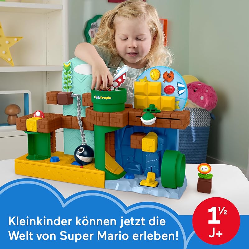 Little People My Mario Abenteuer Spielset Kleinkinder