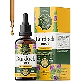 HERBAMAMA Burdock Root Tincture - Vegan Antioxidant & Overall Support with Burdock Root Extract Drops - Non-GMO, Alcohol & Sugar-Free Liquid Supplement, 42-Day Supply