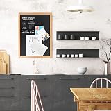 Amazon Basics Chalkboard 43 x 58.4 cm Black Magnetic Wall Mountable view 5