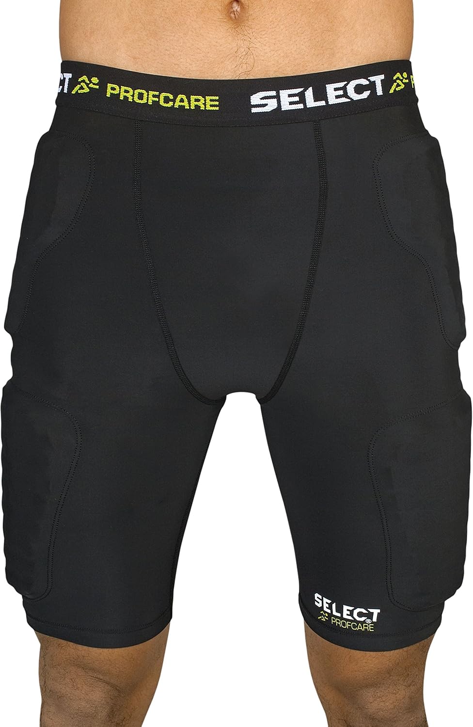 Select Compression Pants with Padding Unisex Pants - Black, XX-Large, XXL