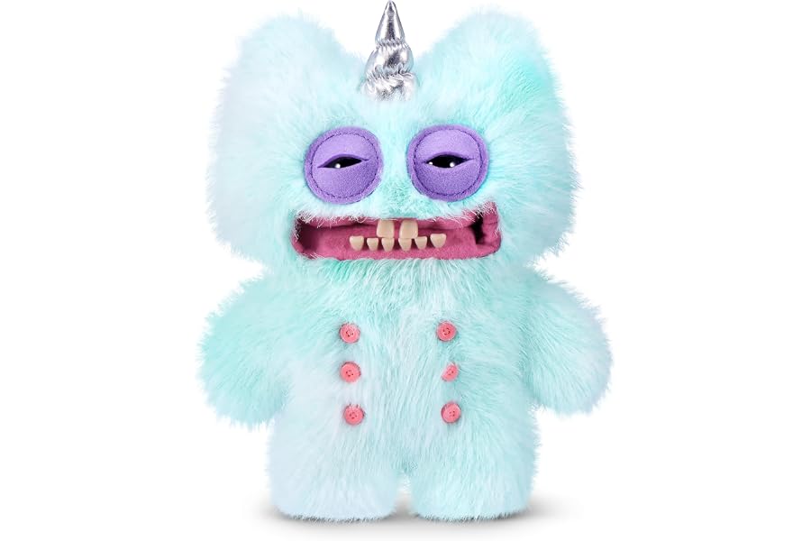 Fuggler Fugglercorns 9 Inch Plush Collectible Toy (Stinkface) by ZURU | Funny Ugly Monster with signature teeth, soft & hugga