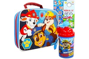 Fast Forward Paw Patrol Lunch Box for Boys Set - Paw Patrol Lunch Box, Water Bottle, Stickers, More | Paw Patrol Lunch Bag