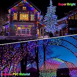 590FT 1500 LED Christmas Lights Outdoor String
