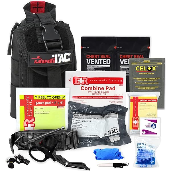 Amazon.com: Premium IFAK Trauma First Aid Kit - Military Combat