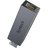 Syntech USB to Ethernet Adapter, USB 3.0 to RJ45 10/100/1000 Gigabit LAN Network Adapter Compatible with MacOS[Driver Needed]