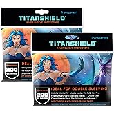 TitanShield | Inner Sleeves | Perfect Fit Card Sleeves | Compatible with Pokémon Cards MTG Magic The Gathering Lorcana | for