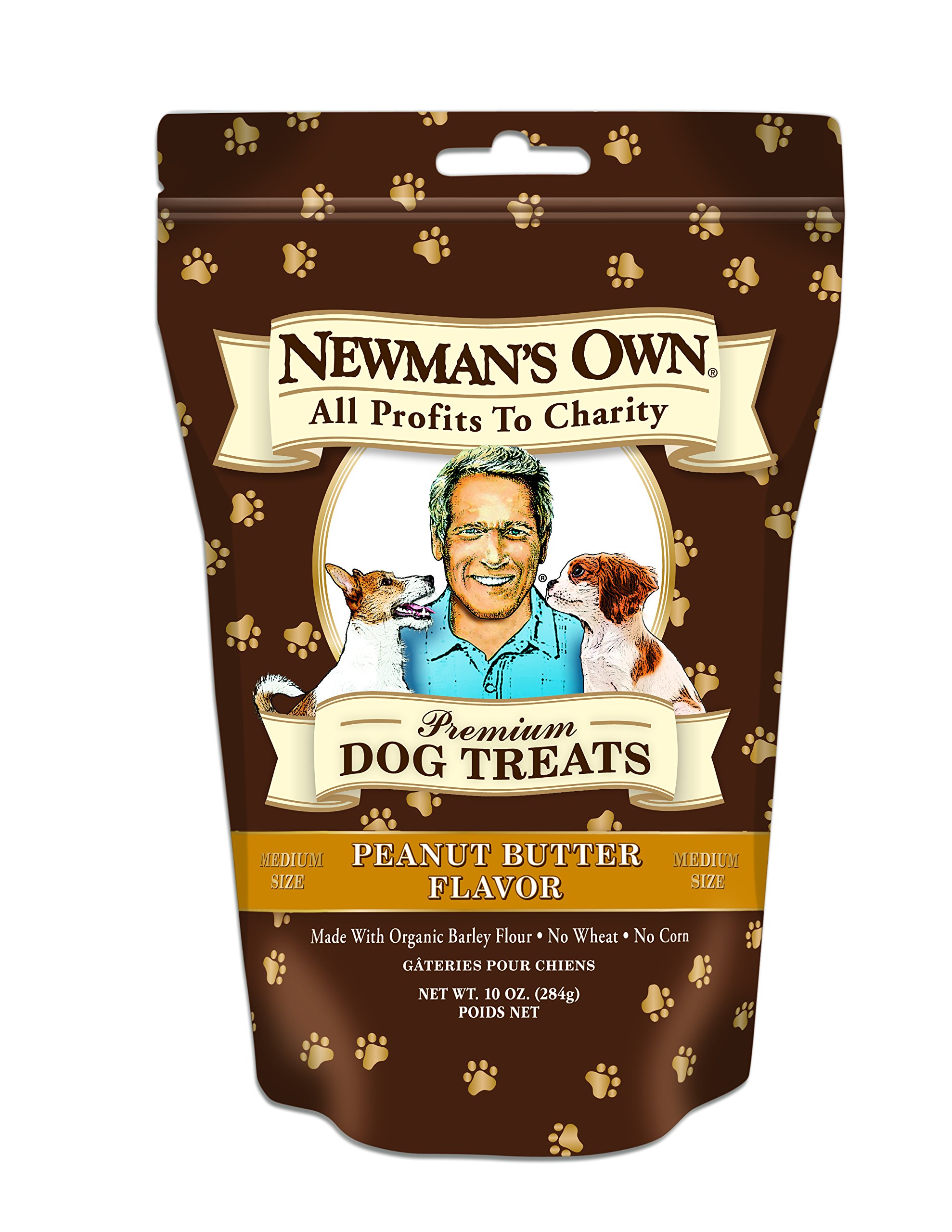 Newman's Own Premium Dog Treats, Peanut Butter, Medium Size, 10Ounce Bags (Pack 757645613101 eBay