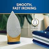 Breville SuperSteam Steam Iron 2600W Ceramic Soleplate 300ml Navy Brass view 2