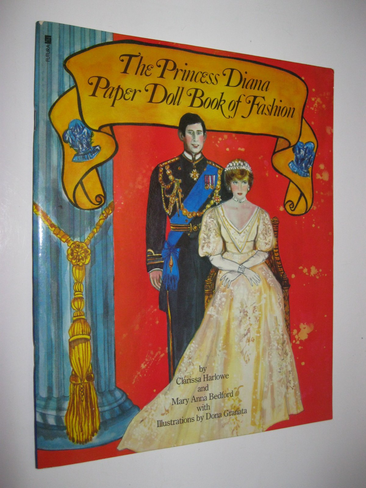 princess diana paper doll book