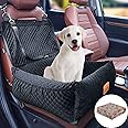 Pet Booster Seat for Medium Small Dogs - Multi-Function Dog Bed & Travel Bed, Comfortable & Safe, Removable & Washable, Fits Cars/Trucks/SUV