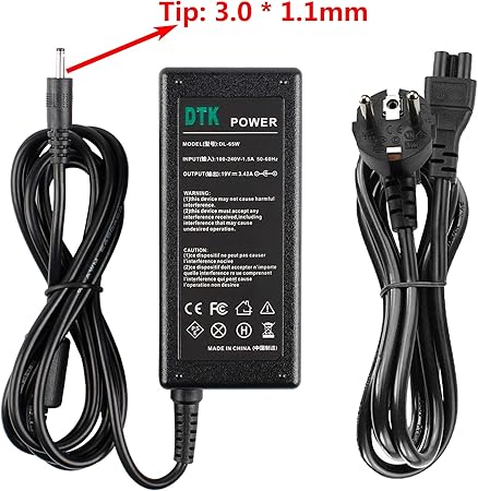 PATONA - Caricatore 20V/3,25A 65W Connettore 5,5x2,5mm FS PREMIUM - Foto 14