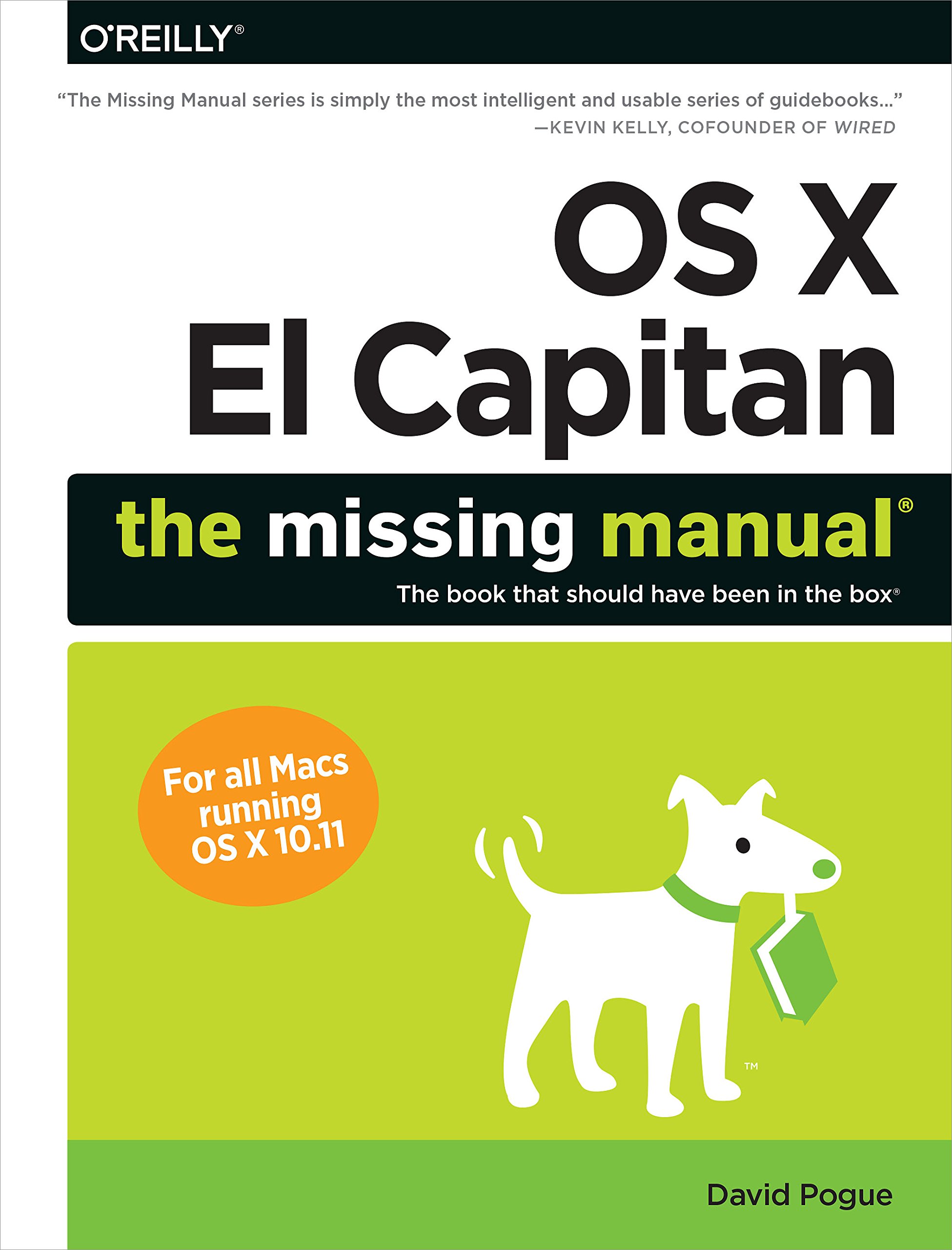 OS X El Capitan: The Missing Manual: Amazon.co.uk: David Pogue:  9781491917954: Books