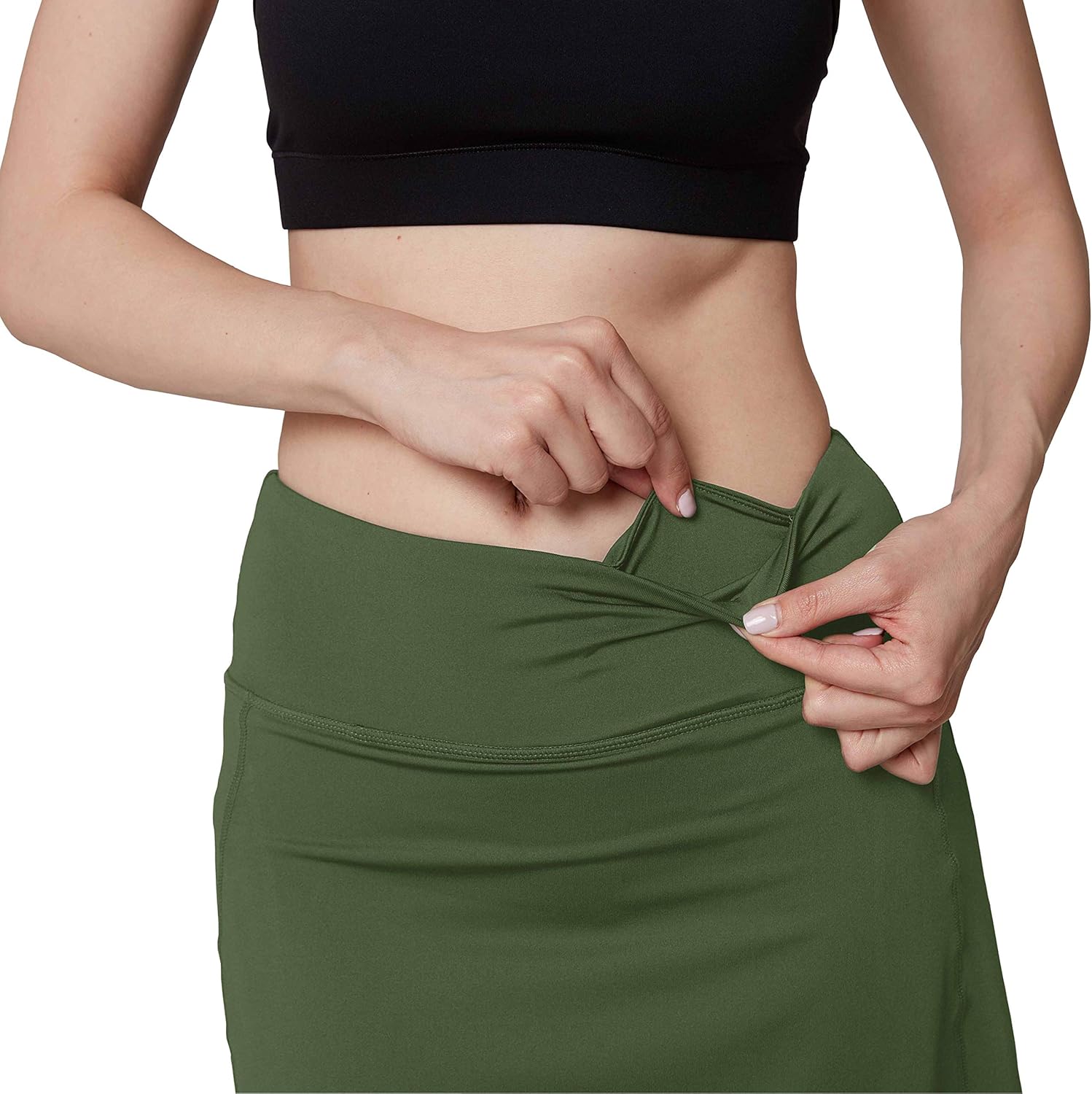 Women's Active Athletic Skirt Sports Golf Tennis Running Pockets Skort: Clothing