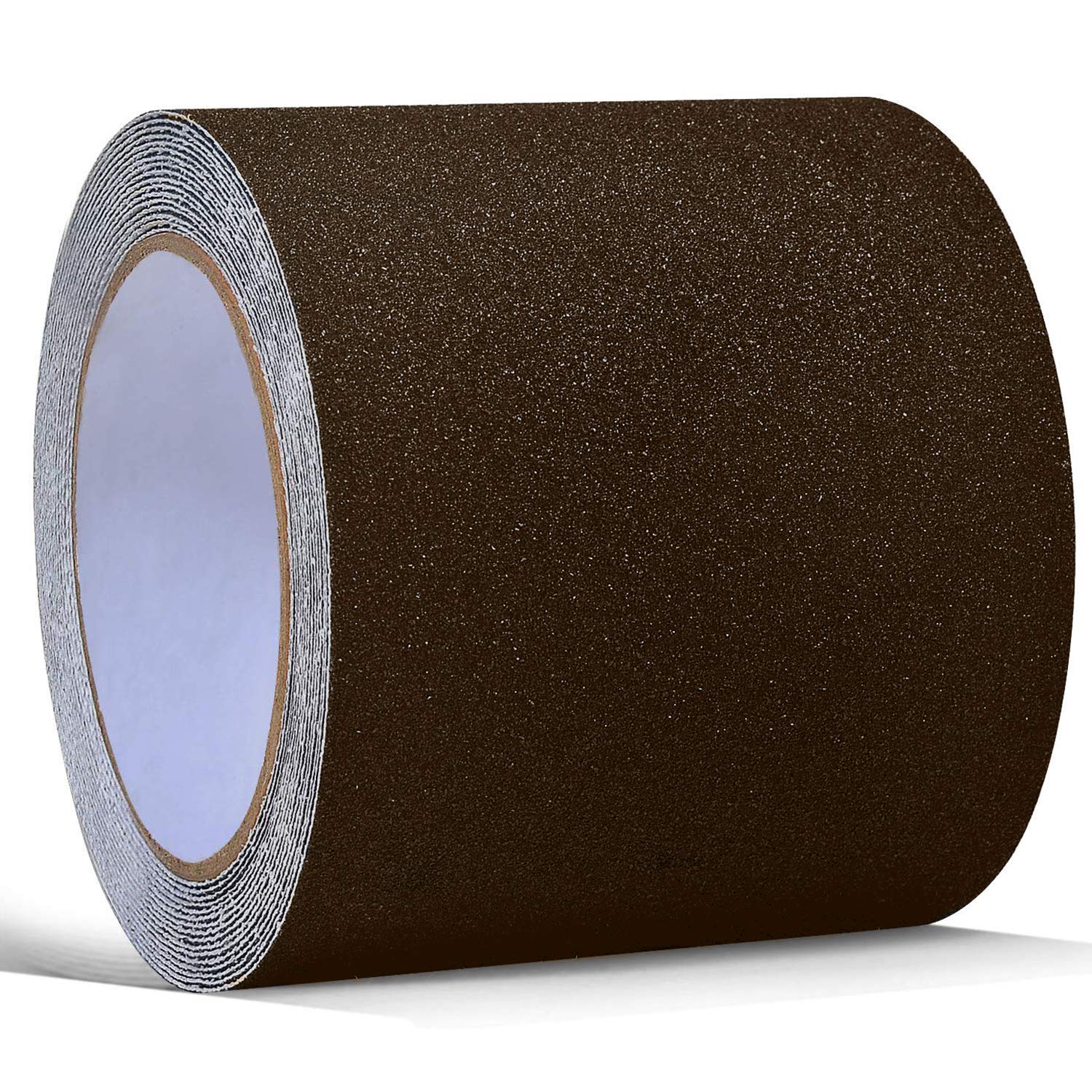 ONTWIE Anti Slip Tape Brown High Traction Safety Track Tape, Non Slip Tape for Indoor and Outdoor Steps, Ramps, Walkways, and Decks