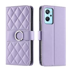 Lucyliy Compatible with Oppo A76 Case Flip PU