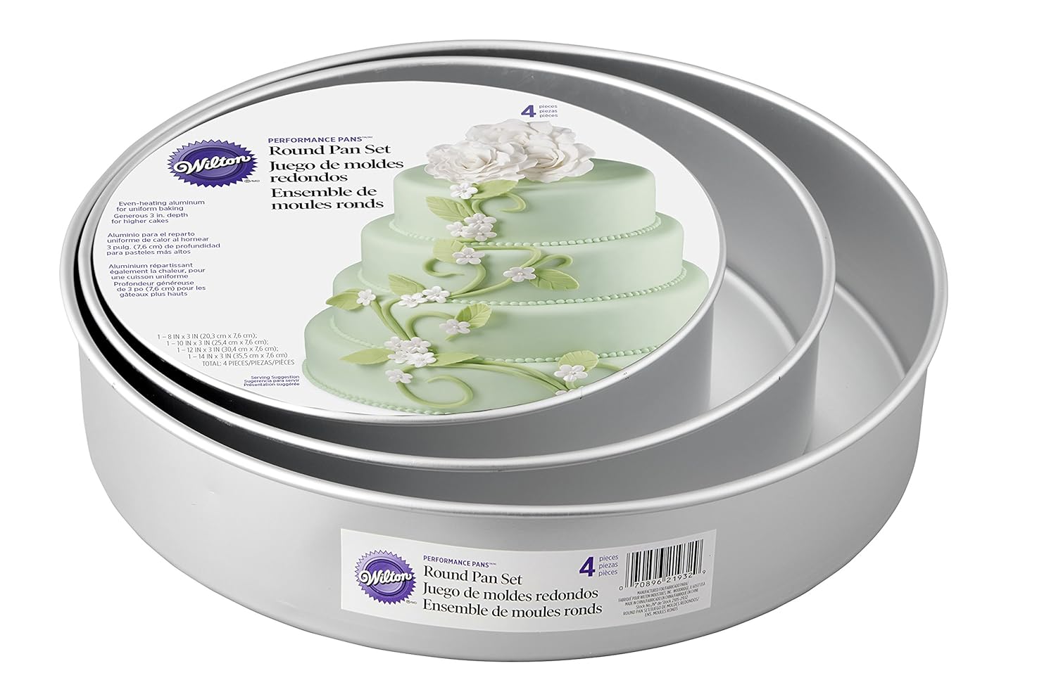 Wilton Performance Pans Wilton Round Cake Pans Set Large ste of 4