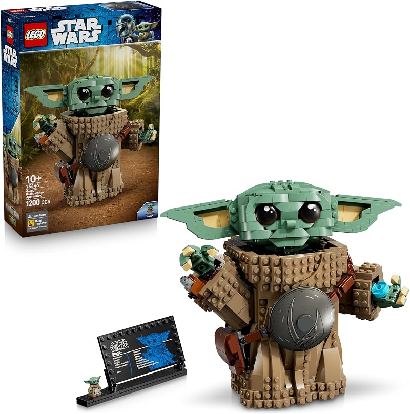 LEGO Star Wars Grogu Mandalorian Apprentice Toy 75446 Display Figure