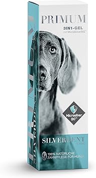 Primum Silverdent 3in1 100 Natürliche Zahnpflege Für Hund Und Katze Gegen Zahnstein Karies Und Zahnfleischentzündungen Schützt Vor Bakterien