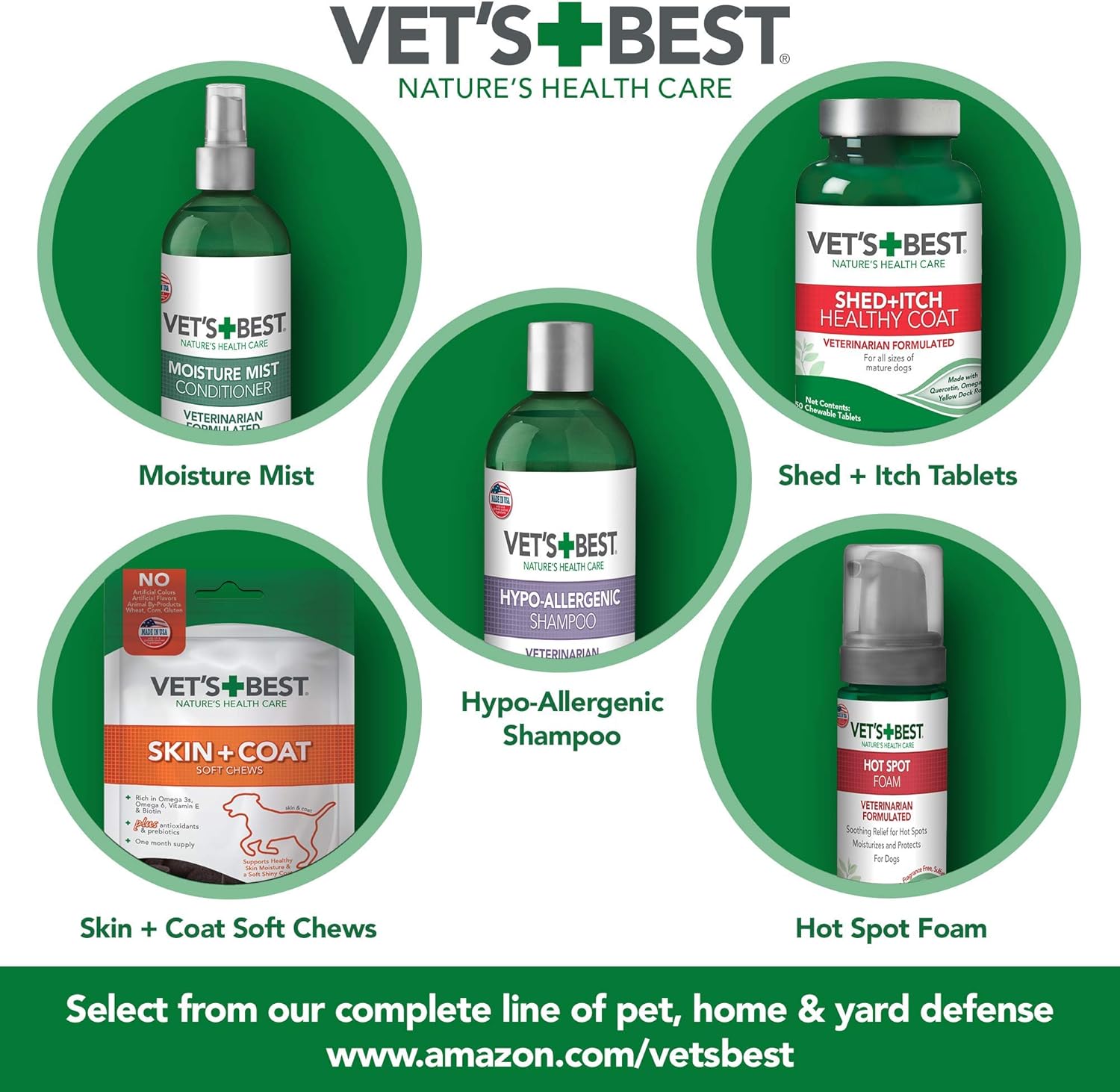 vet's best hypoallergenic shampoo