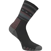 Eurosock Hike Light Fusion Stripe Crew Socks - Cushioning &amp; Blister Protection