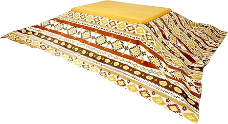 Amazon こたつ布団カバー お手軽 上掛け カバー キリム 長方形 超大判用 特大 215 295cm 日本製 オックス 生地 綿100 マルチ カバー 洗濯可 こたつ布団 オンライン通販