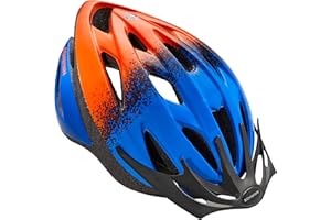 Schwinn Thrasher Helmet for Kids, Size 55-58 cm for Kids 8-14, Lightweight Microshell, Adjustable Dial & Straps, Interior Padding, Air Vents, Visor, Helmet for Boys and Girls