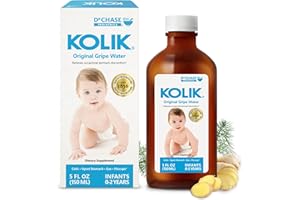 Dr. Chase Pediatrics Kolik Original Gripe Water - Colic Relief for Newborns & Infants - Safe, All Natural Gas Drops for Babie