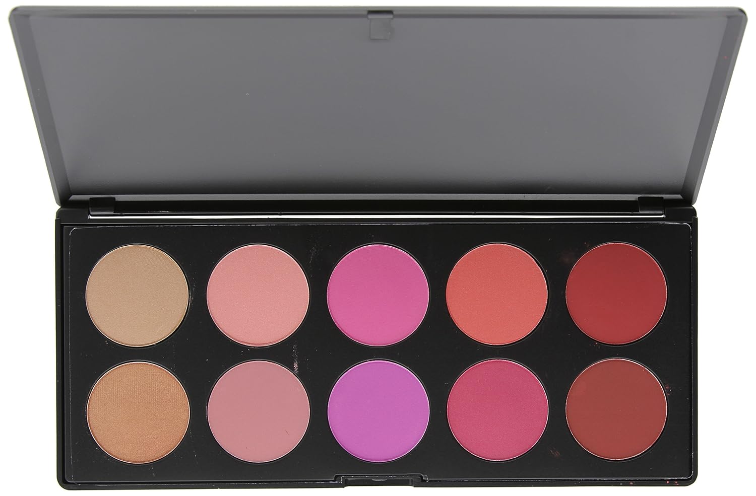 BH Cosmetics 10 Colour Blush Palette, Glamorous, Glamorous Amazon.co