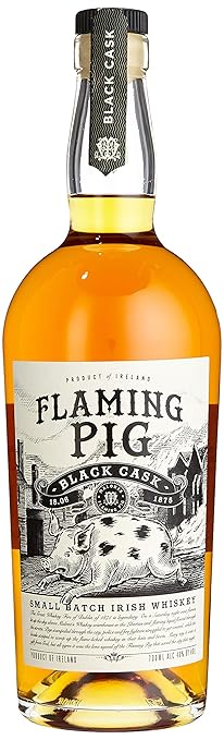 Flaming Pig Black Cask Irish Whiskey (1 x 0.7 l)
