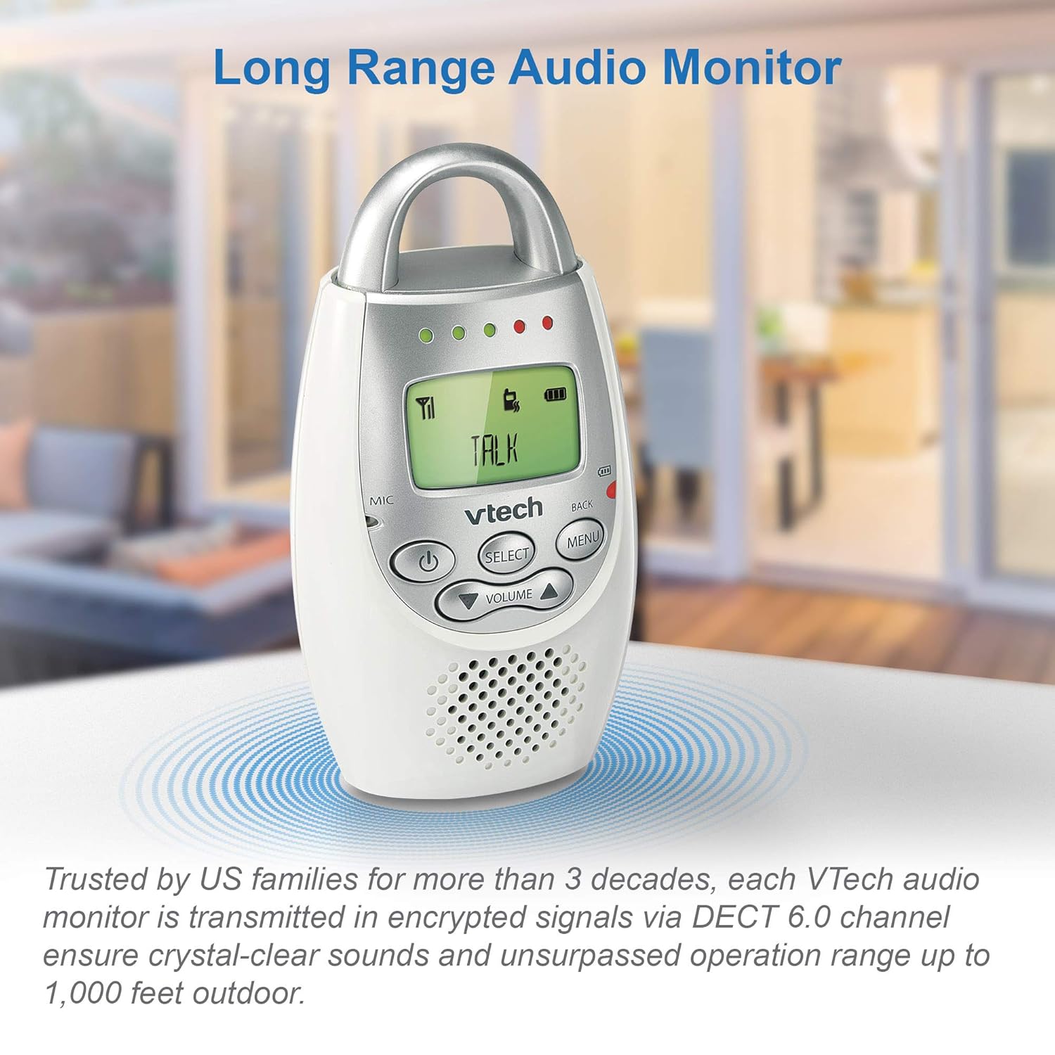 vtech baby monitor sound only