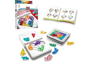 SmartGames IQ Love Travel Puzzle Game with 120 Challenges for Ages 7 - Adult