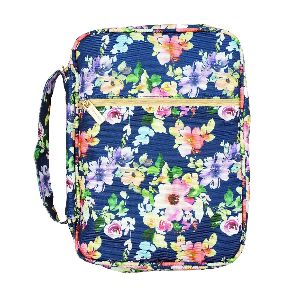 Mary Square 22335 Bible Cover 'Charleston', Fabric, Multicolor