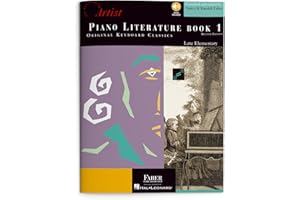 Piano Literature: Book 1 - The Developing Artist | Early Intermediate Piano Sheet Music | Original Keyboard Classics with Online Audio | Faber Piano Songbook for Classical Piano Students