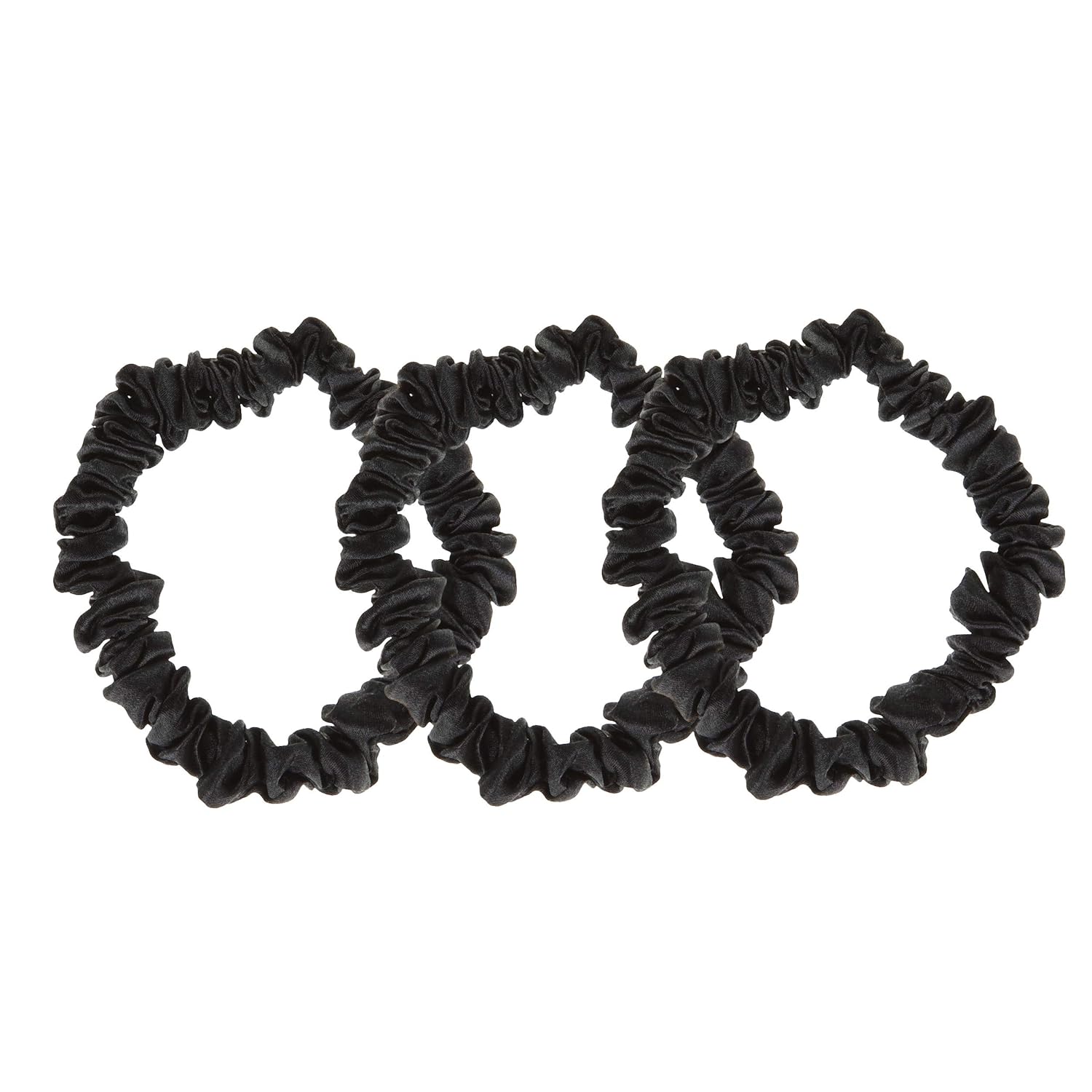 100% Mulberry Silk Scrunchies 