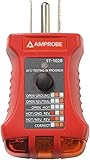 Amprobe ST-102B Socket Tester with GFCI