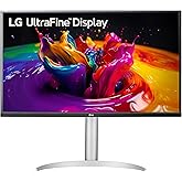 LG 32UP83AK-W 32-inch Ultrafine 4K UHD (3840 x 2160) IPS Computer Monitor, 60Hz, HDR10, Built-in Speaker, Reader Mode, HDMI, 