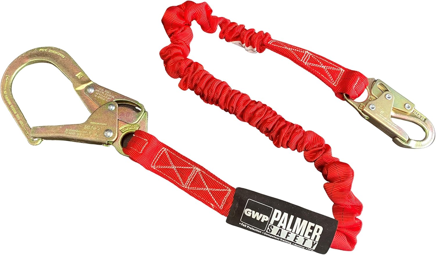 Palmer Safety Fall Protection L122133 6' Internal Shock Lanyard Single