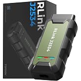 TOPDON RLink J2534 Pass-Thru Programmer, Supports J2534/D-PDU/CAN-FD/DoIP | OEM Reprogramming and Diagnostic Tool, Enhanced J2534 VCI, Compatible with 18+ Vehicle Brands, No OE Software Provided